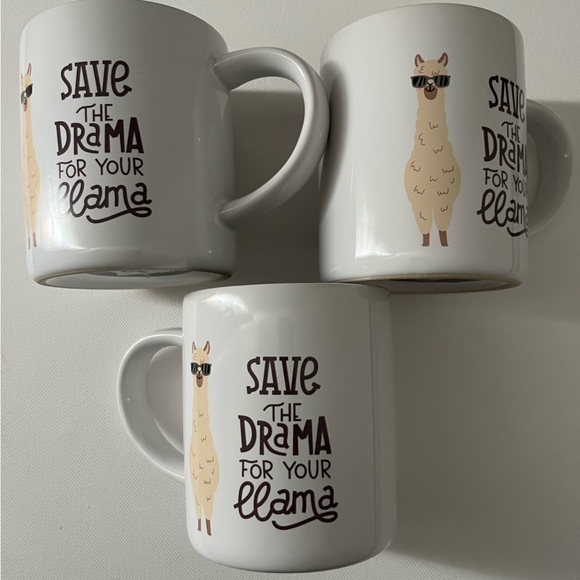 Manna Llama 14oz Coffee Cup NEW - Picture 5 of 9